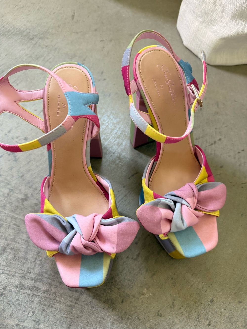 Jess Southern - Gianni Bini Plaid Platform